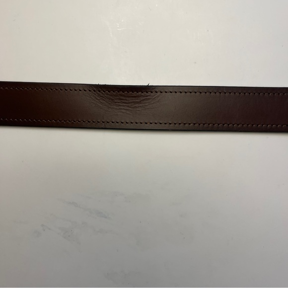 Carhartt Belt Mens 42 Brown Full Grain Leather Legacy Casual Work WB5561 M - Picture 3 of 8